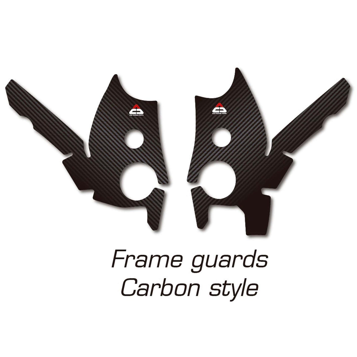Frame Stickers Carbon style Tenere 700 Yamaha T7 XTZ-690 2019-2023