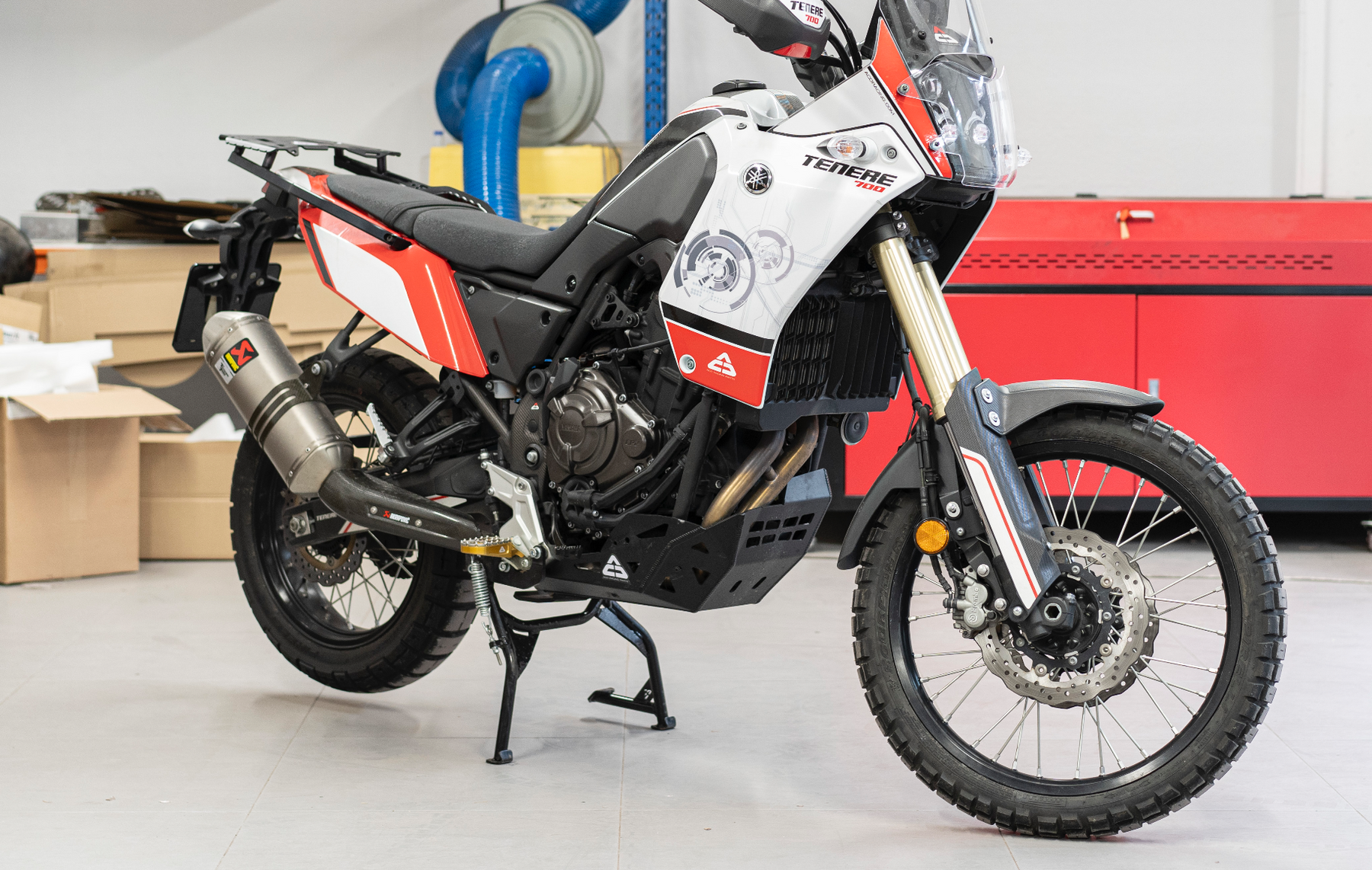 Yamaha Ténéré 700 at Motoden Yamaha dealer in Central London