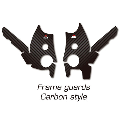 Frame Stickers Carbon style Tenere 700 Yamaha T7 XTZ-690 2019-2023