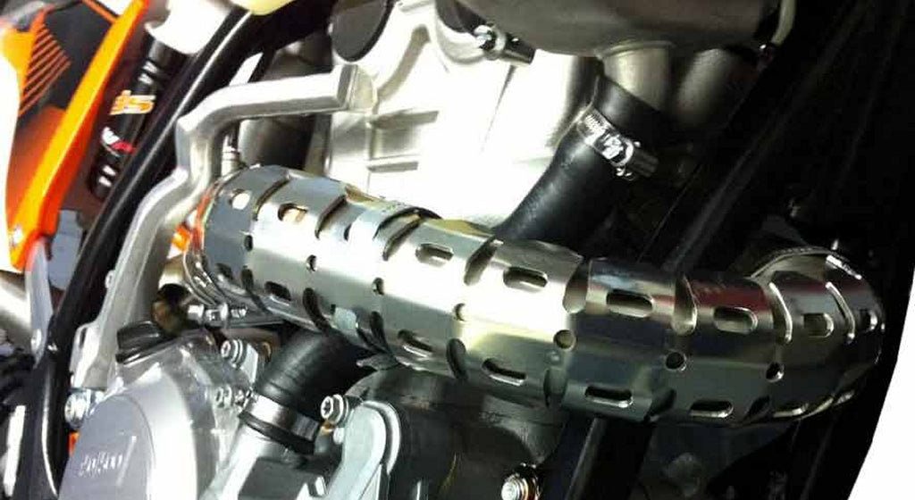 Foqnuq Motorcycle Exhaust Pipe Heat Protection Cover - Decorative