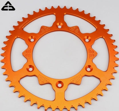 Rear sprocket KTM EXC200-GAS GAS EC250 - HUSABERG FC550 -  Aluminium 48/49/50/51/52 T