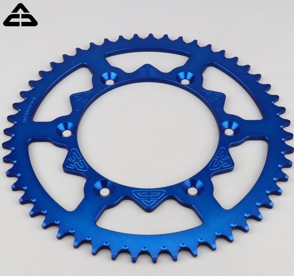 Rear Sprocket - YAMAHA WR, YZ 125, 250... Aluminium 49/50/51 T