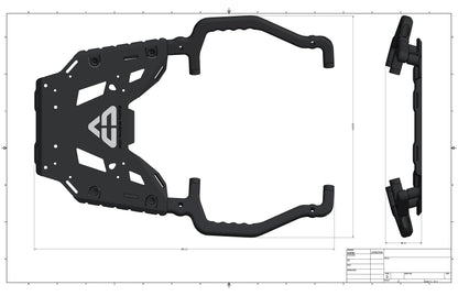 Rear Rack Yamaha Tenere 700 T7 XTZ-690 2019-2021 Carrier